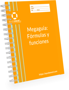 Megaguía Excel Fórmulas y funciones