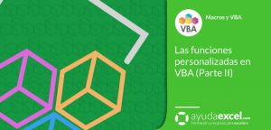 funciones personalizadas udf VBA Excel