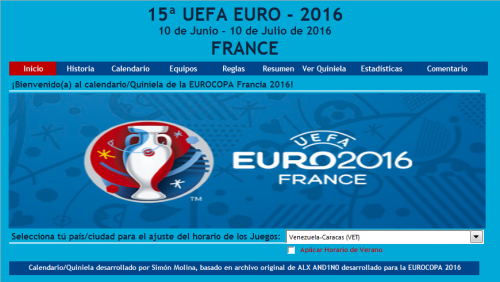 Más información sobre "EUROCOPA - Francia 2016"