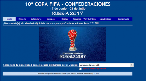Más información sobre "Copa FIFA Confederaciones - Rusia 2017"