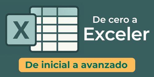 Logo del curso De Cero a Exceler