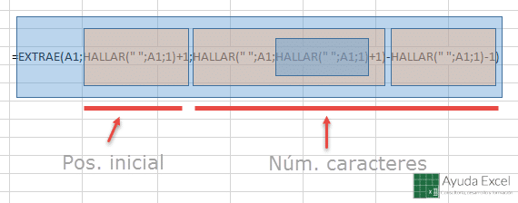 C mo dividir un texto en columnas con funciones de Excel