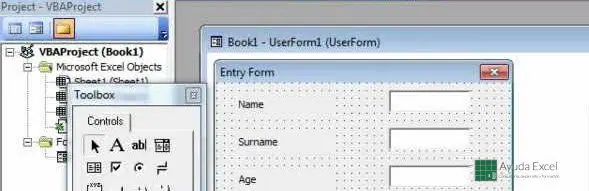 userforms excel