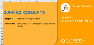 funcion sumar.si.conjunto excel
