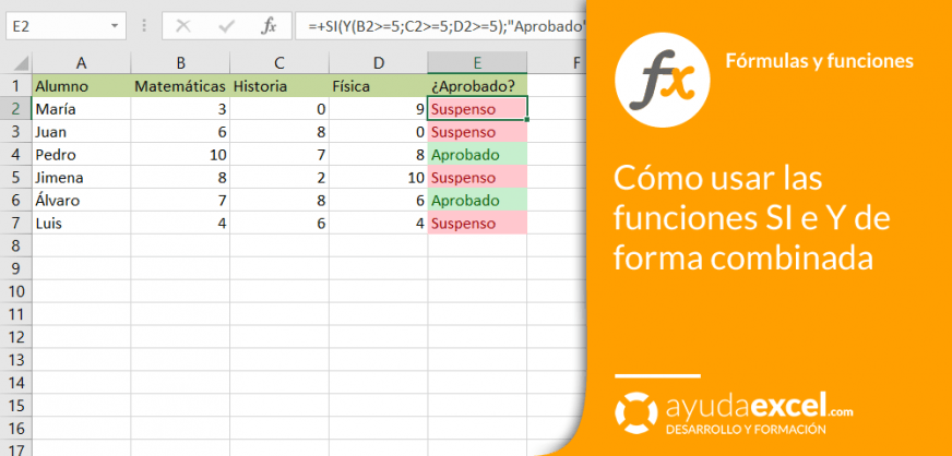 Fórmulas Y Funciones En Excel Ayuda Excel 2029