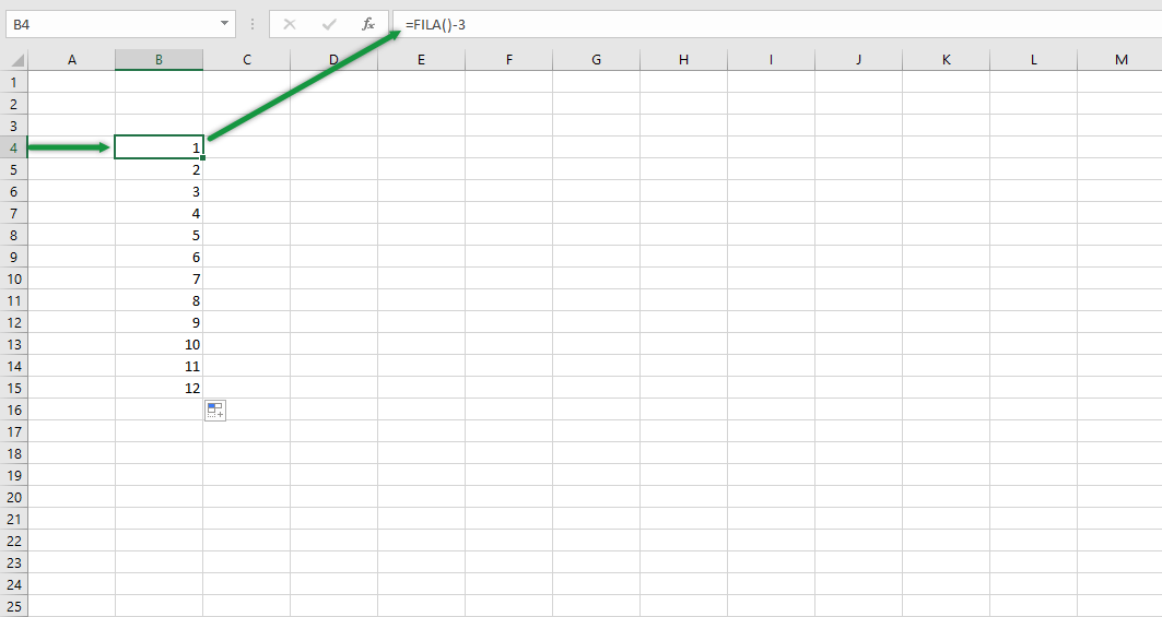 Crear números consecutivos en Excel formas de hacerlo Ayuda Excel