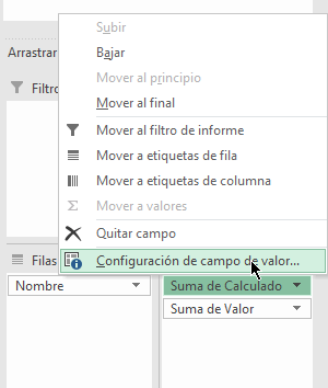 valores tabla dinamica numeros consecutivos