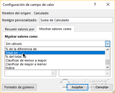 tabla dinamica totales en excel