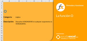 funcion o excel