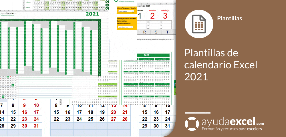 Plantillas Calendario En Excel 21 Ayuda Excel