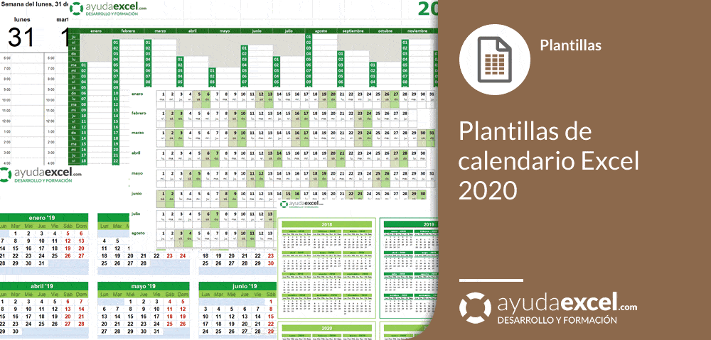 Calendario 2019 En Excel Plantilla Gratis Y Lista Para Imprimir