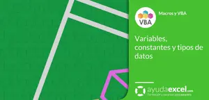 variables, constantes vba