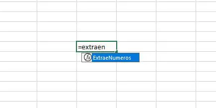 Introducir ExtraeNumeros Excel