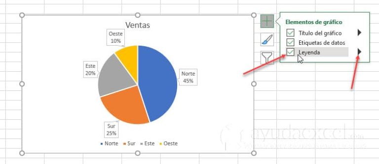 Introducción A Los Gráficos Circulares Ayuda Excel