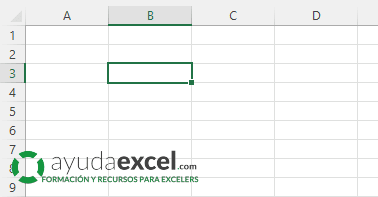 seleccionar celdas principiantes excel