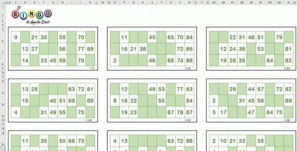 bingo excel