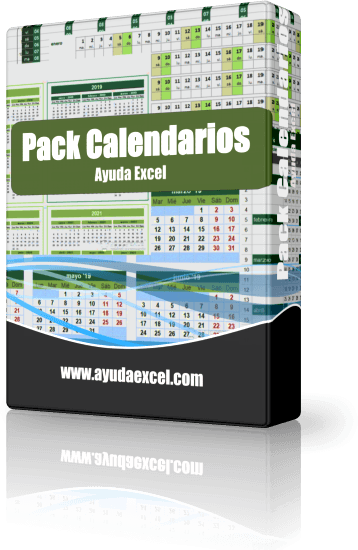 Plantilla calendario Excel